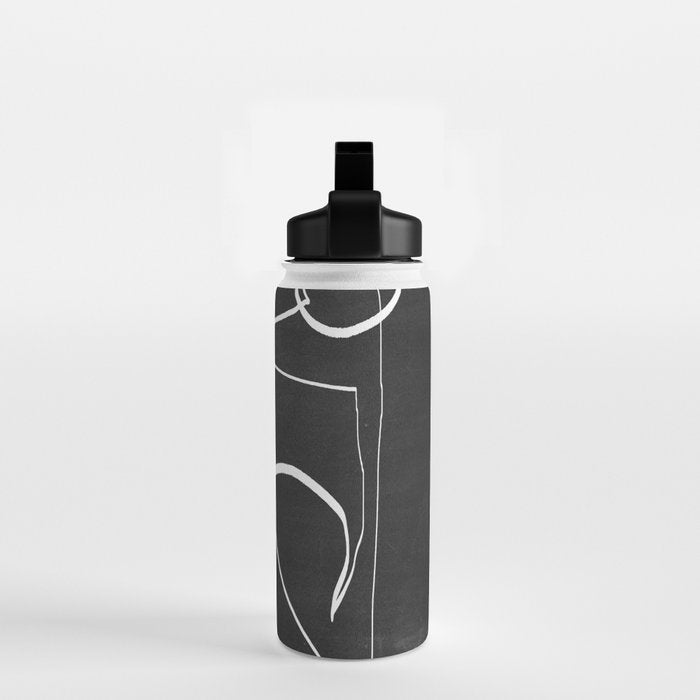 Abstract line art 93 Water Bottle Gallery Image 2