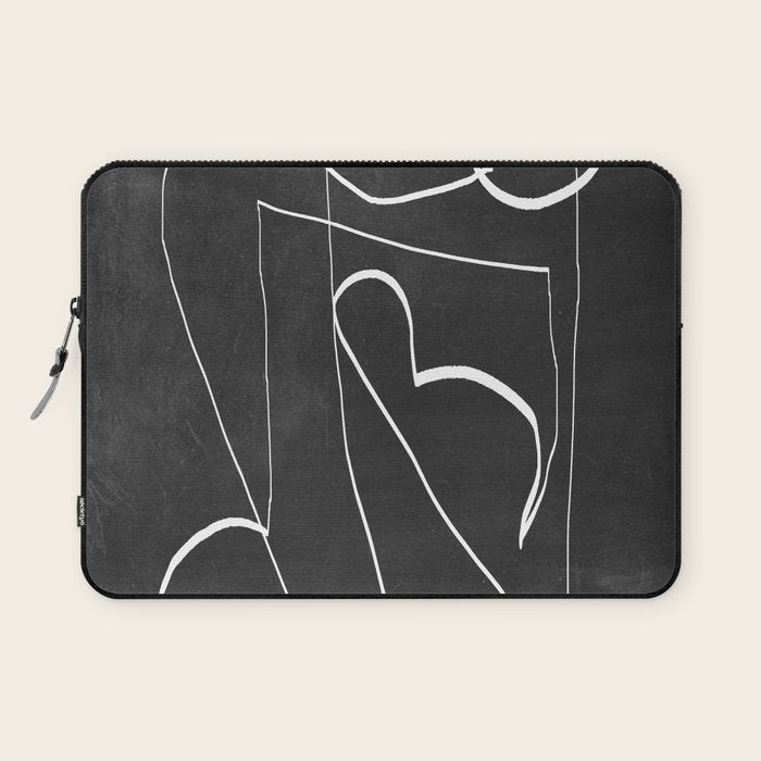 Abstract line art 93 Laptop Sleeve Gallery Image 1