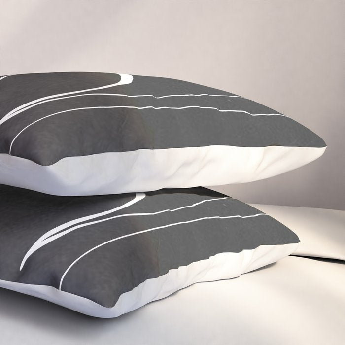Abstract line art 93 Pillow Sham Gallery Image 3
