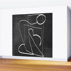 Abstract line art 93 Wall Mural Gallery Image 2