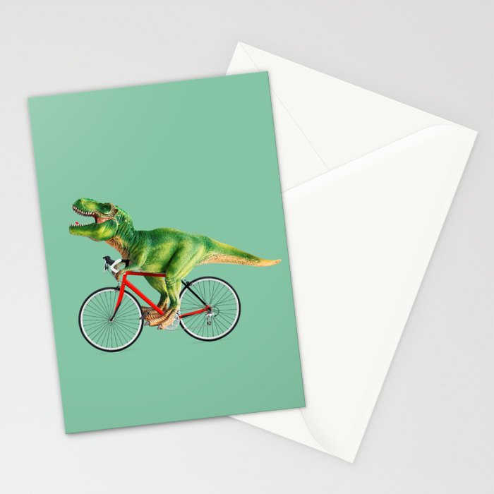 T-REX BIKE Stationery Card Gallery Image 2
