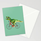 T-REX BIKE Stationery Card Gallery Image 2