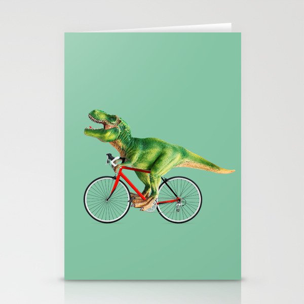 T-REX BIKE Stationery Card Gallery Image 1
