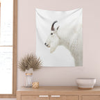 NORDIC MOUNTAIN GOAT Wall Tapestry Gallery Image 2