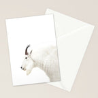 NORDIC MOUNTAIN GOAT Stationery Card Gallery Image 2