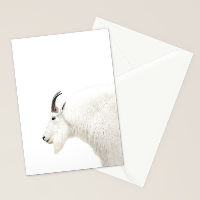 NORDIC MOUNTAIN GOAT Stationery Card Gallery Image 2