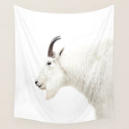 NORDIC MOUNTAIN GOAT Wall Tapestry Gallery Image 4