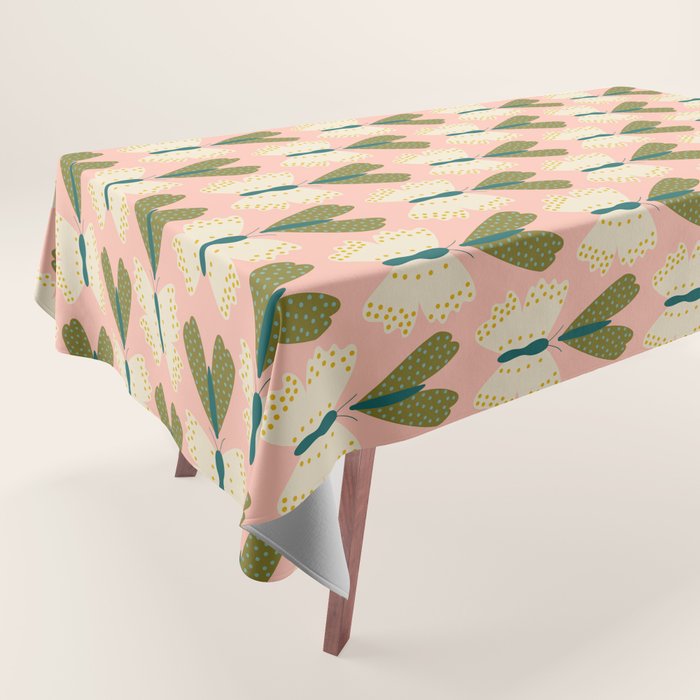 Vintage Butterfly and Moth  Tablecloth Gallery Image 1