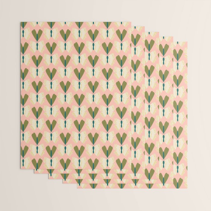 Vintage Butterfly and Moth  Wrapping Paper Gallery Image 3