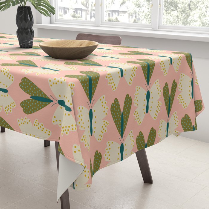 Vintage Butterfly and Moth  Tablecloth Gallery Image 3
