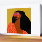 Wavy Retro Vibe Wall Mural Gallery Image 2