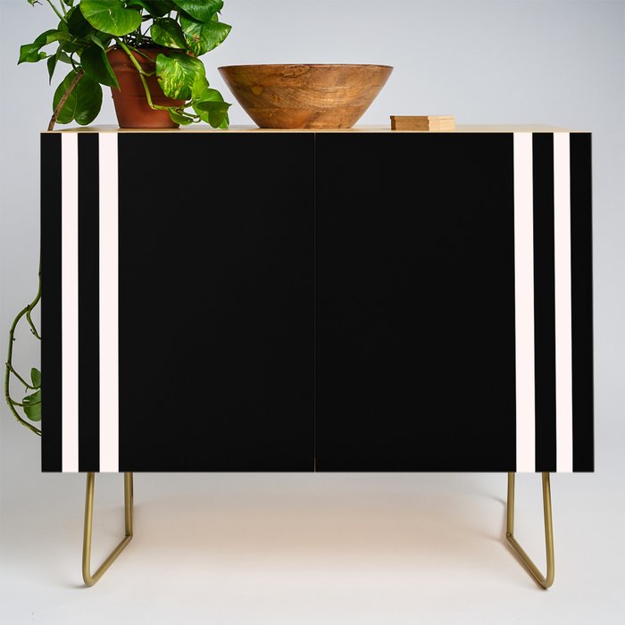 Black and white minimal Credenza Gallery Image 1