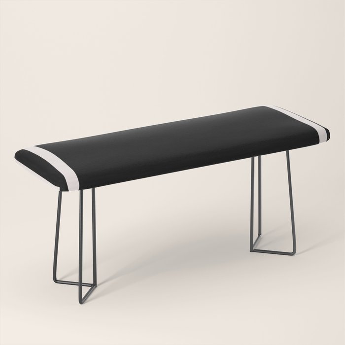 Black and white minimal Bench Gallery Image 1