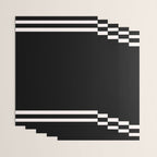 Black and white minimal Wrapping Paper Gallery Image 3
