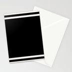 Black and white minimal Stationery Card Gallery Image 2