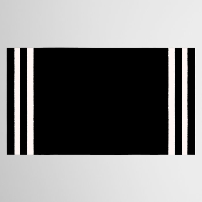 Black and white minimal Tablecloth Gallery Image 2