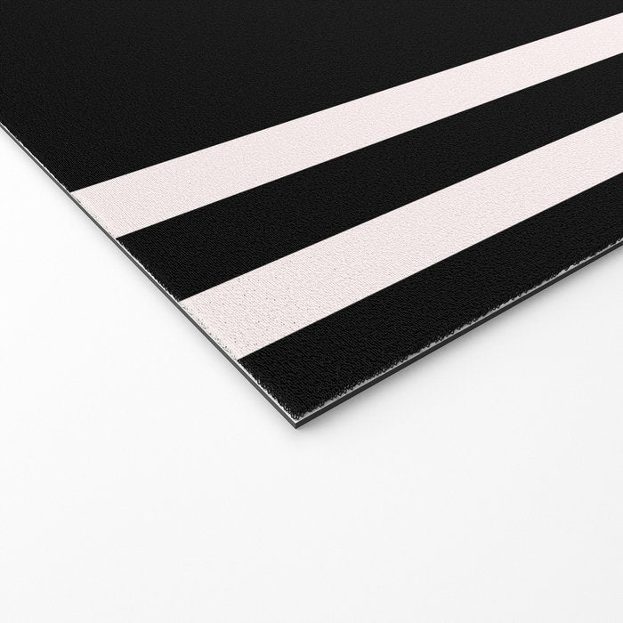 Black and white minimal Welcome Mat Gallery Image 2