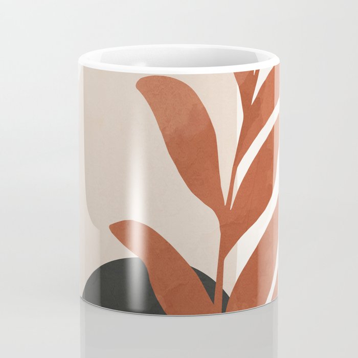 Abstract Art /Minimal Plant 9 Coffee Mug Gallery Image 4