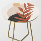 Abstract Art /Minimal Plant 9 Side Table Gallery Image 2