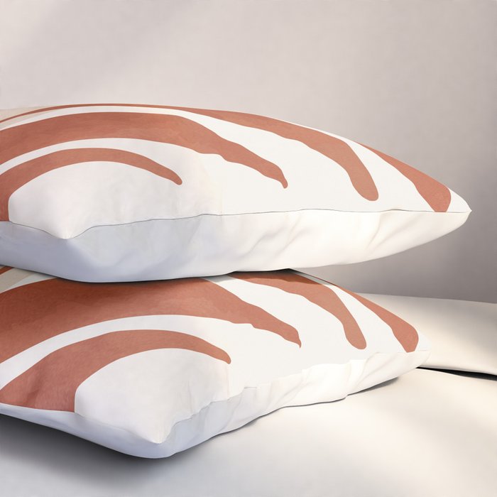 Abstract Art /Minimal Plant 9 Pillow Sham Gallery Image 3