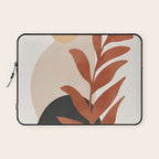Abstract Art /Minimal Plant 9 Laptop Sleeve Gallery Image 1