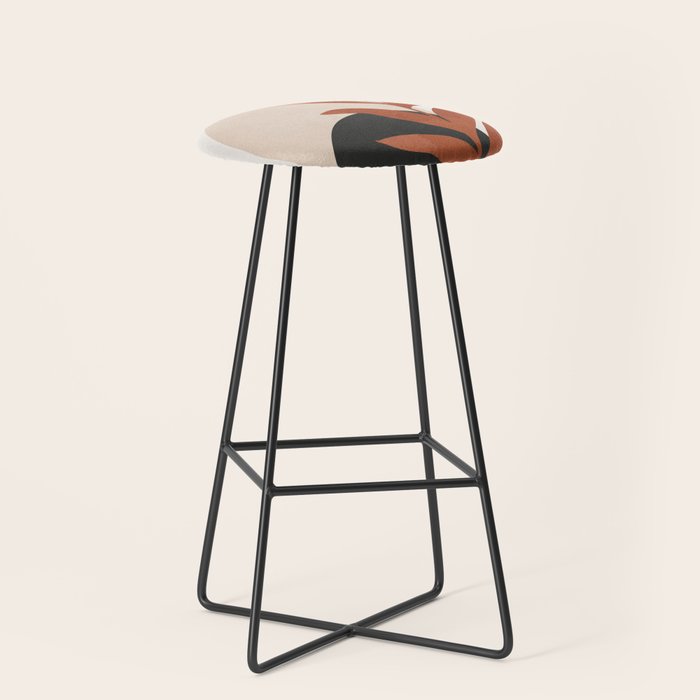 Abstract Art /Minimal Plant 9 Stool Gallery Image 1