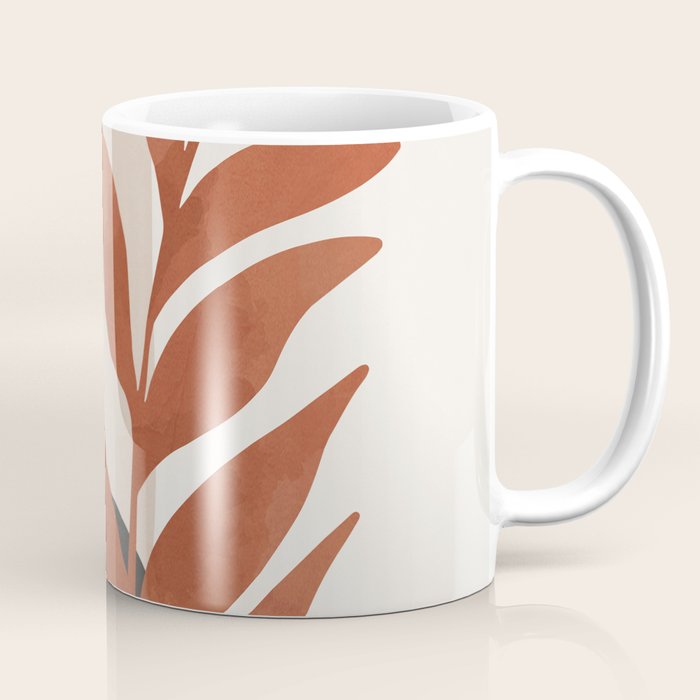 Abstract Art /Minimal Plant 9 Coffee Mug Gallery Image 1