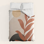 Abstract Art /Minimal Plant 9 Comforter Gallery Image 6