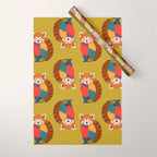Red Panda Wrapping Paper Gallery Image 1