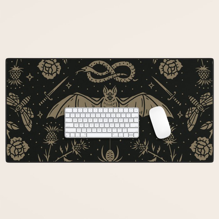 Cemetery Nights Desk Mat Gallery Image 1