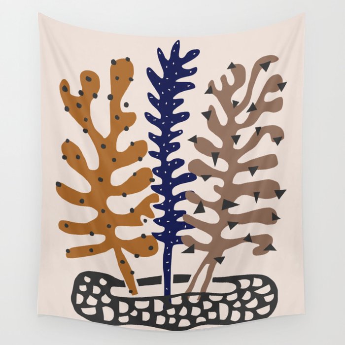 Plant Composition III Wall Tapestry Gallery Image 4