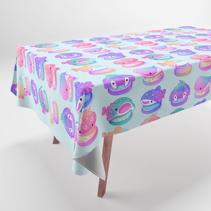 Sea macaron Tablecloth Gallery Image 1