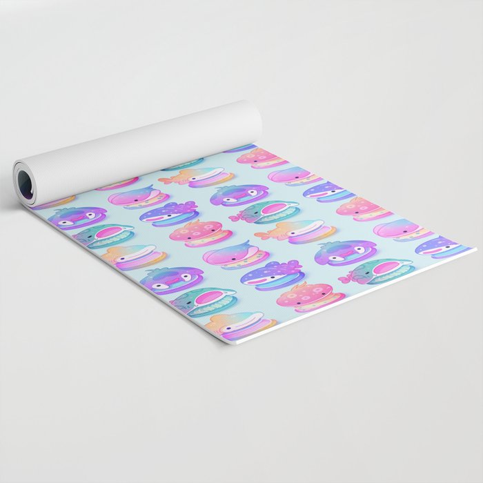 Sea macaron Yoga Mat Gallery Image 2