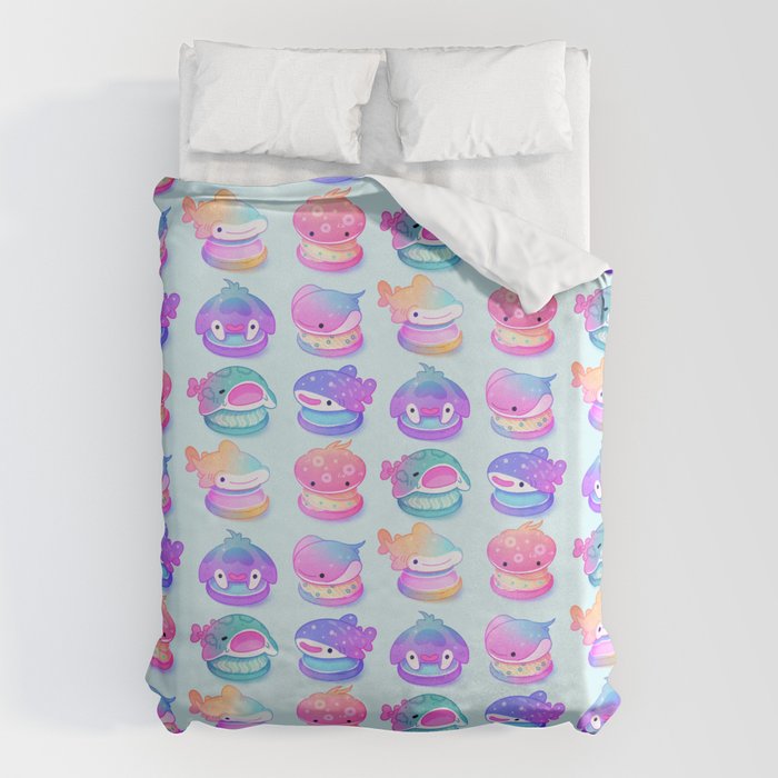 Sea macaron Duvet Cover Gallery Image 1