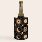 Vintage Sun & Moon Wine Chiller Gallery Image 1