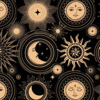 Vintage Sun & Moon Coffee Mug Gallery Image 2