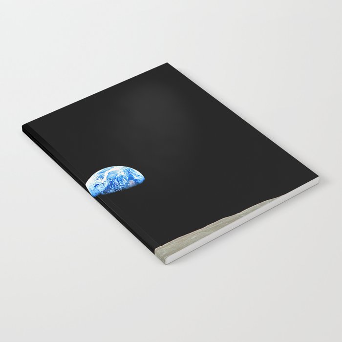 Earthrise - The Original Apollo 8 Color Photograph Notebook Gallery Image 1