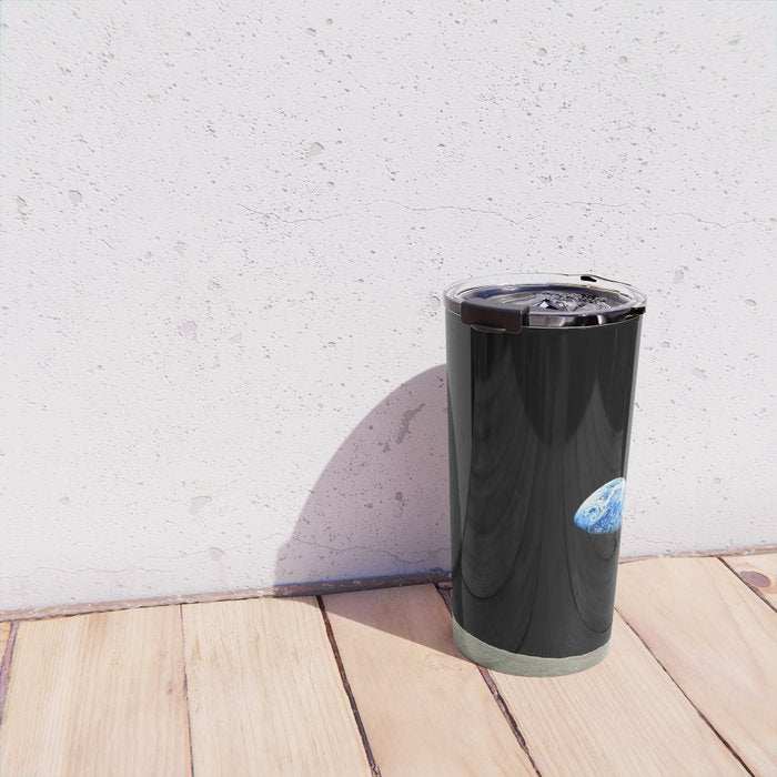 Earthrise - The Original Apollo 8 Color Photograph Travel Mug Gallery Image 4