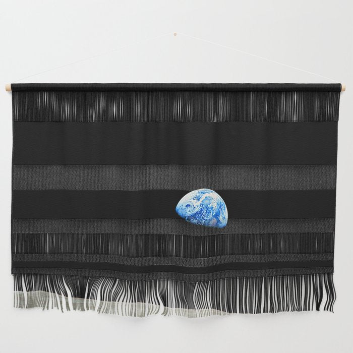 Earthrise - The Original Apollo 8 Color Photograph Wall Hanging Gallery Image 1