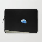 Earthrise - The Original Apollo 8 Color Photograph Laptop Sleeve Gallery Image 1