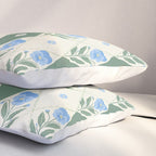 Pansy Diamond Floral Pattern Pillow Sham Gallery Image 3