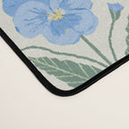 Pansy Diamond Floral Pattern Desk Mat Gallery Image 4