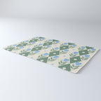 Pansy Diamond Floral Pattern Rug Gallery Image 3
