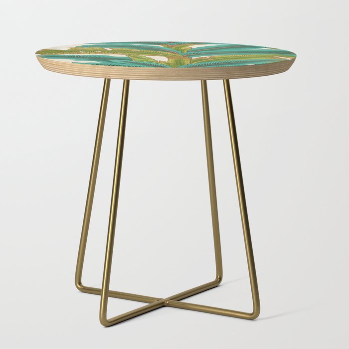 PlantainTree A : Minhwa-Korean traditional/folk art Side Table Gallery Image 1