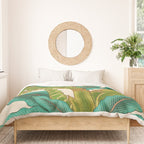 PlantainTree A : Minhwa-Korean traditional/folk art Duvet Cover Gallery Image 3