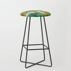 PlantainTree A : Minhwa-Korean traditional/folk art Stool Gallery Image 1