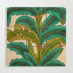 PlantainTree A : Minhwa-Korean traditional/folk art Wood Wall Art Gallery Image 1
