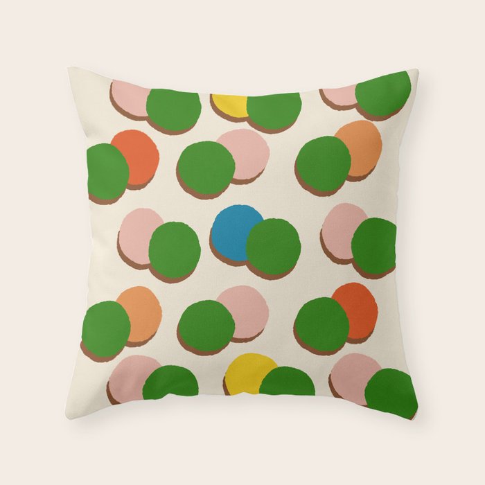 Dots Dots Dots Throw Pillow Gallery Image 6