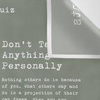 The Four Agreements Green Wall Tapestry Gallery Image 3