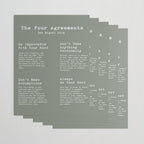 The Four Agreements Green Wrapping Paper Gallery Image 3